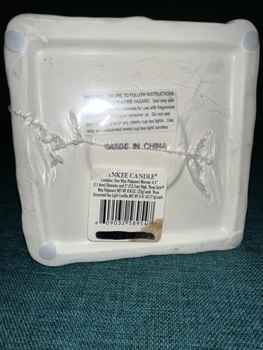 Yankee Candle “Candle Shoppe” Christmas Tart WAX Warmer w/Tarts NEW SEALED! - Picture 5 of 5