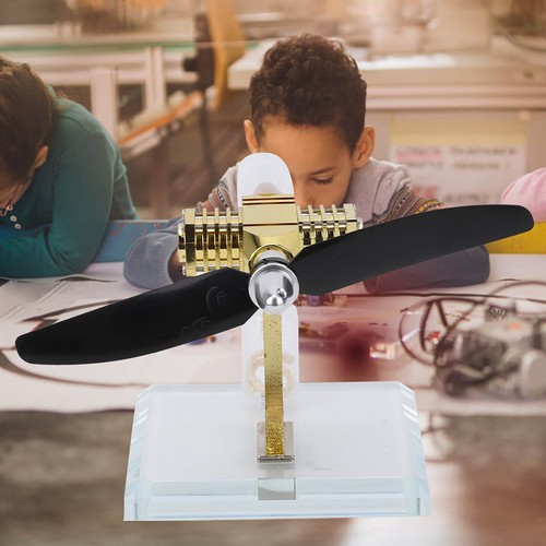 Heißluft Stirlingmotor Modell Flugzeug Propeller Wissenschaft Experiment MV6 - Bild 6 von 15