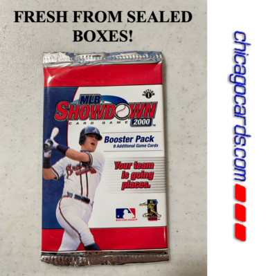 2000 WOTC MLB Showdown Card Game Baseball Booster Pack 1st Edition