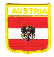 Wappen AufnäHer Patch ÖSterreich Adler Flagge Fahne