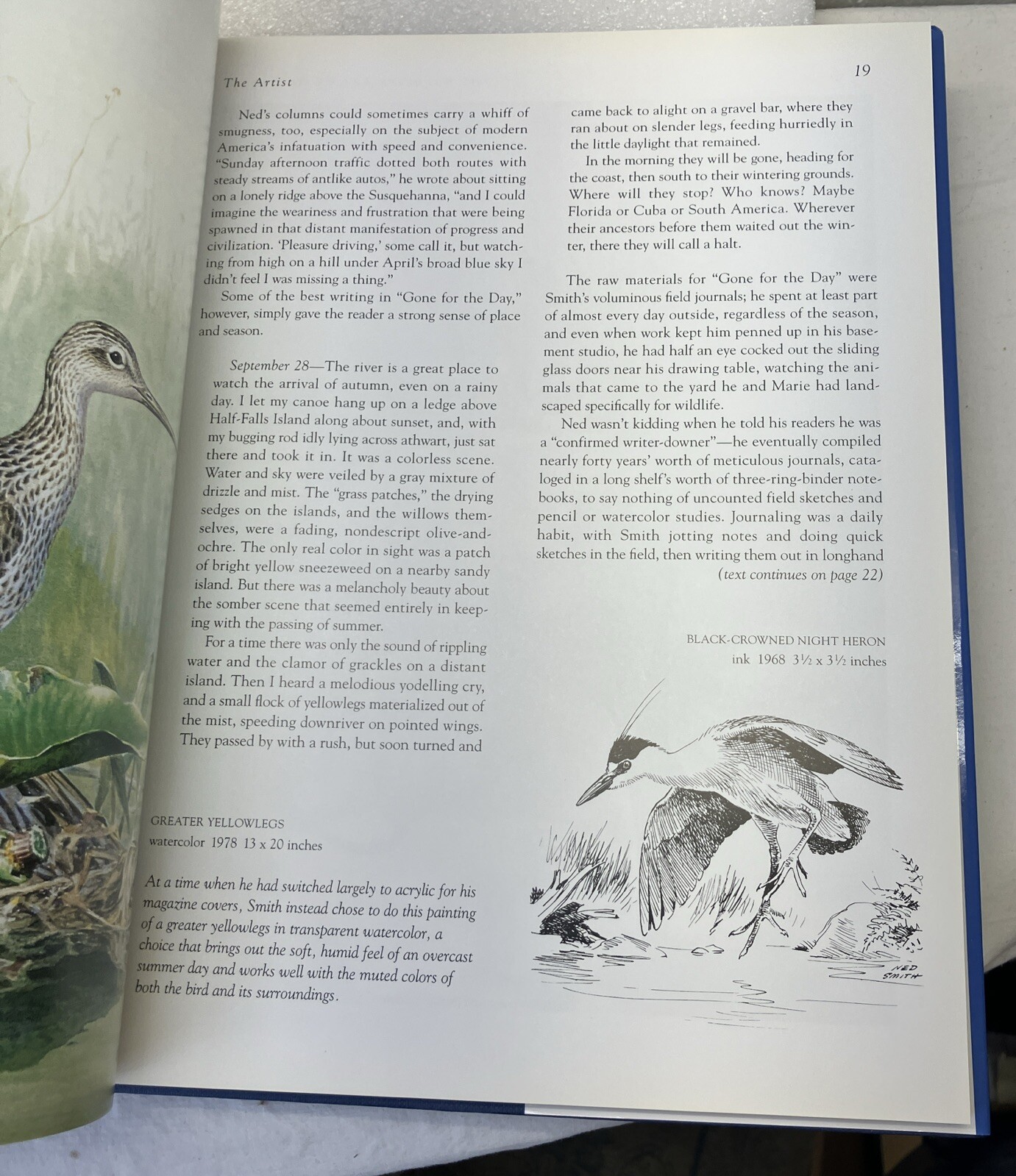 The Wildlife Art of Ned Smith by Scott Weidensaul (SIGNED) HC/DJ 2003