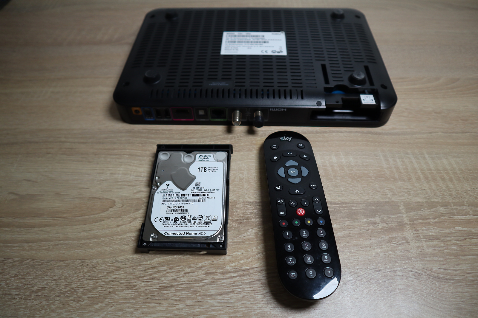 SKY Kabel Receiver 1TB Festplatte Humax Sky+ Pro ESD160C 4K UHD 1TB eBay