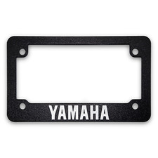 For Yamaha Motorcycles Textured License Plate Frame (ALL MODELS & YEARS)
