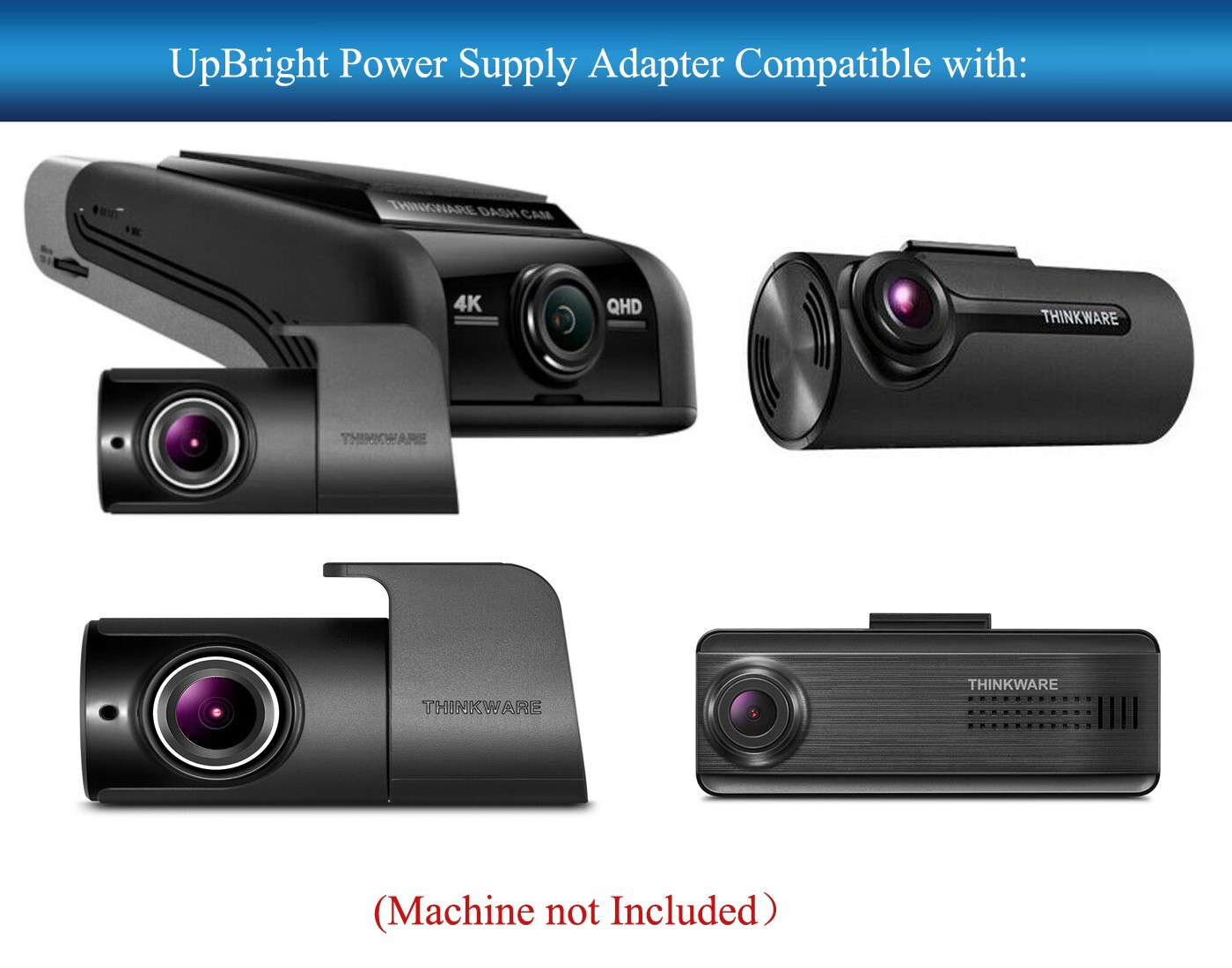 Car DC Charger Adapter Power Cable For Thinkware Dashcam Dashcams TWA