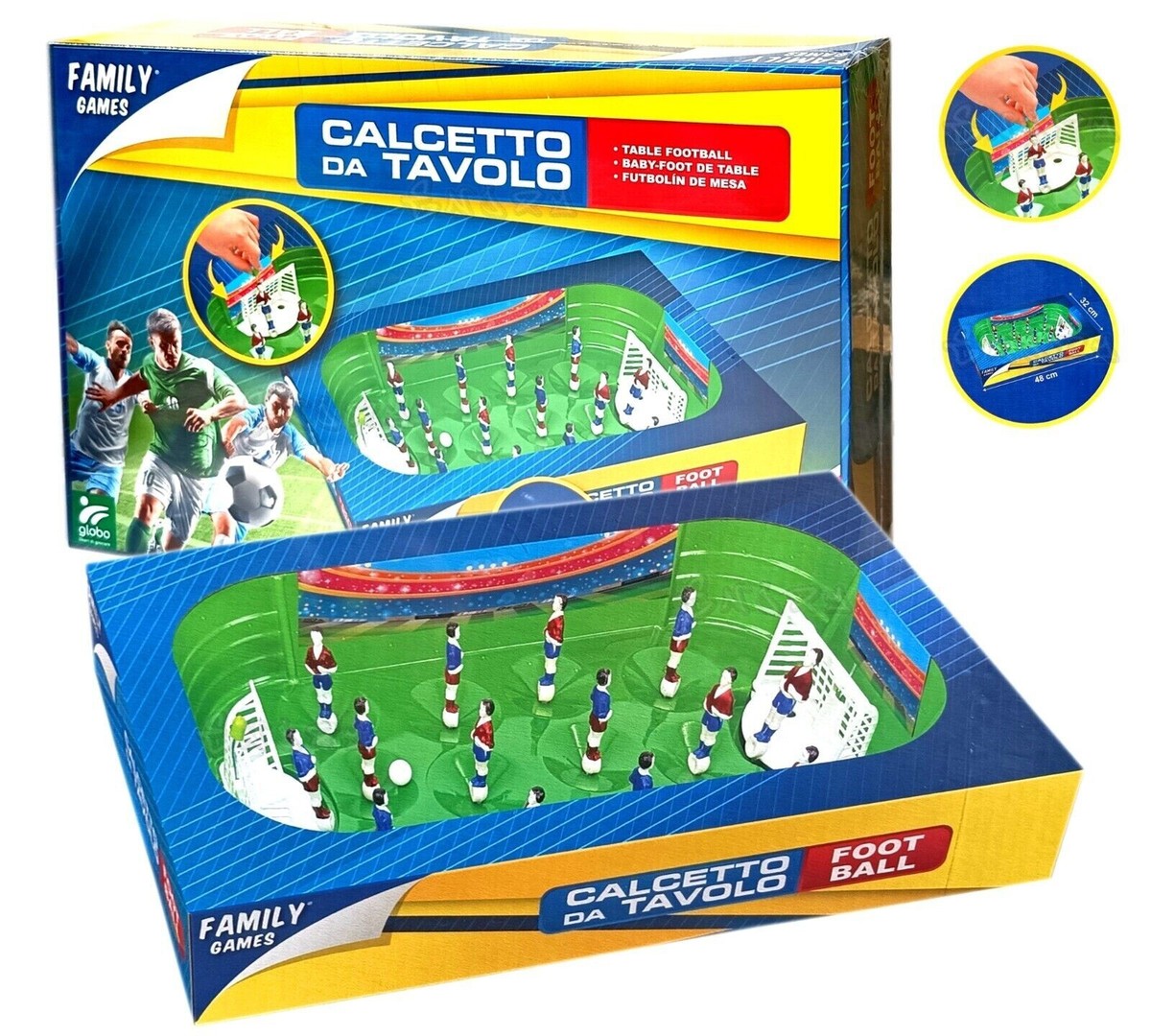 Calcio balilla da tavolo Champion - Mazzeo Giocattoli