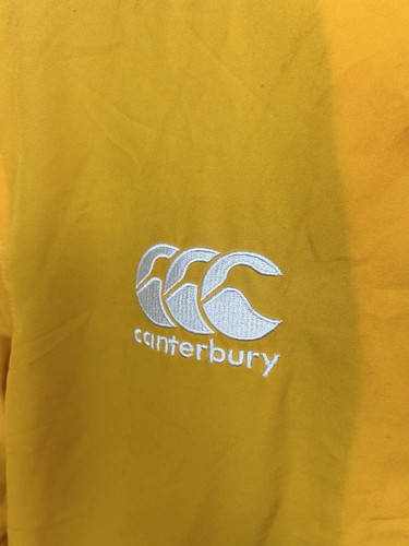 Scotland Rugby Union Track Top Jacket Canterbury Vintage Medium Rare In Yellow! - Picture 3 of 14