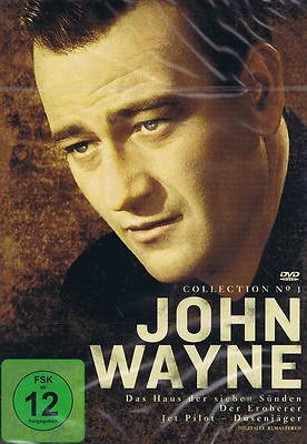 DVD-BOX NEU/OVP - John Wayne - Collection No. 1 - 3 Filme - Jet Pilot u.a.