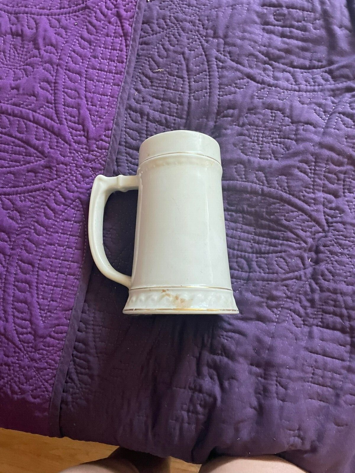 Vintage Cornell University Ceramic Beer Stein Mug 8" tall large eBay