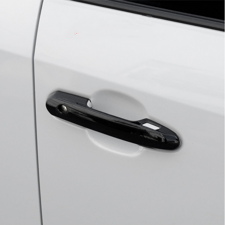 Bright black Front Door Handles Cover Trim For Toyota RAV4 20192023 eBay