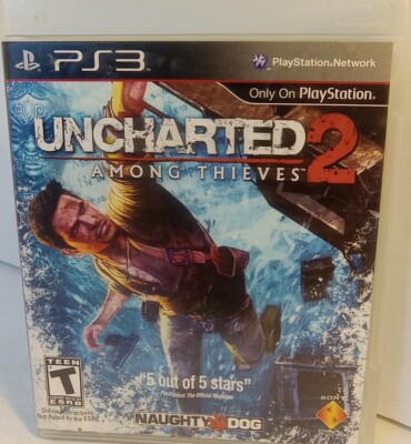 2009 PlayStation 3 Uncharted 2 Among Thieves (Sony, Naughty Dog) Complete Tested
