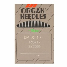 Organ 135x17- WALKING FOOT sewing machine needles - Pack Of 10 DP X 17