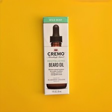 Cremo Revitalizing Beard Oil Wild Mint 1 Fl Oz