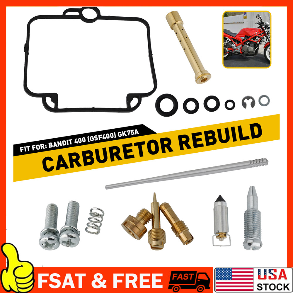 GSF400 GK75A Carburetor Repair Kit Rebuild Set - 1 Full Parts Set