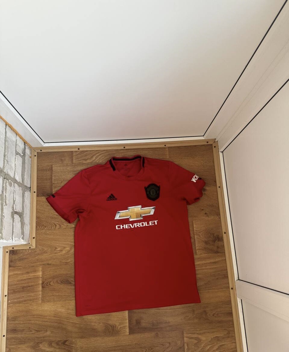 Adidas Manchester United 2019/2020 Chevrolet SOCCER Jersey FOOTBALL Size XL Red