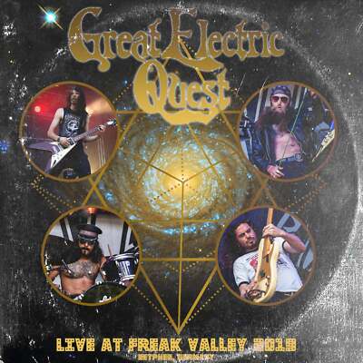 GREAT ELECTRIC QUEST   Live at Freak Valley Festival (NEW*LIM.350 BLACK*STONER)