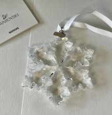 Swarovski Annual 2016 Crystal Ornament Snowflake Large 5180210 NIB W/COA