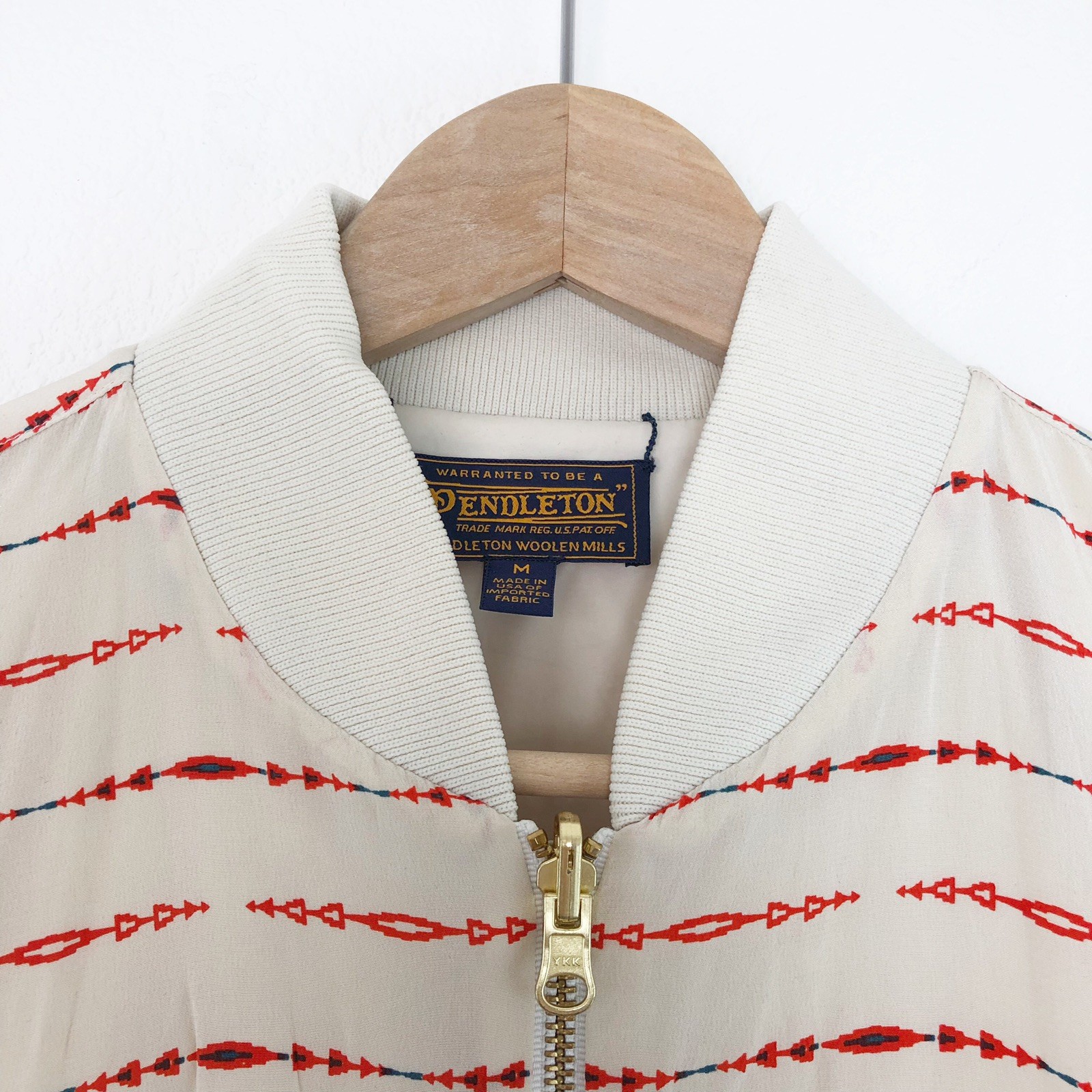 Pendleton Jacket Size M Medium Womens Bomber Reve… - image 2