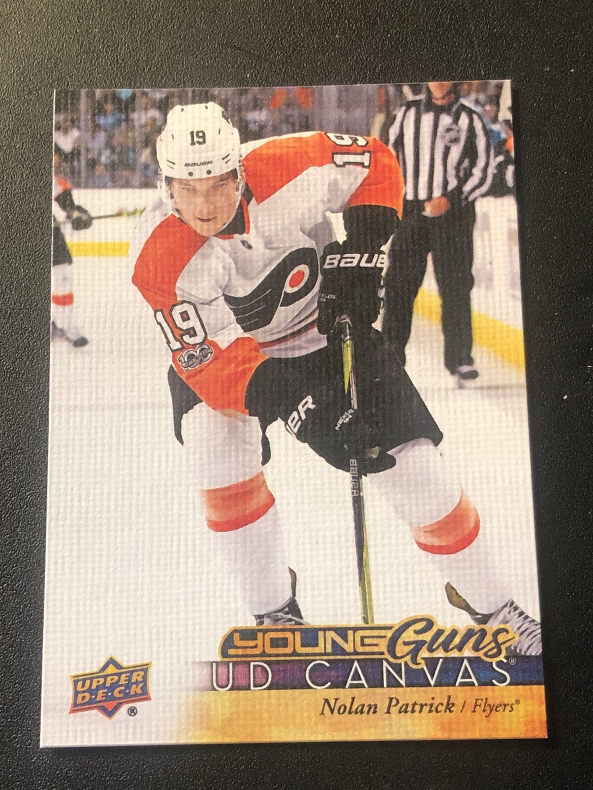 2017-18 Upper Deck UD Canvas Young Guns Nolan Patrick #C91 Rookie