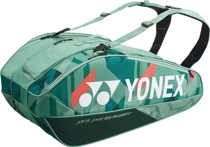 YONEX Tennis Bag Backpack Olive Green BAG2402N 9 Rackets Badminton