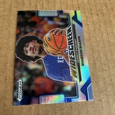 2022 Prizm Draft WIDESCREEN SILVER Shaedon Sharpe #WS-SS Kentucky Basketball (c8