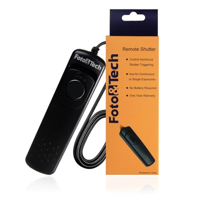 Wired Remote Shutter Release RR-100 for Fuji X-E5 Mirrorless Camera with XF 23mm