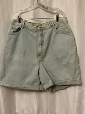 VTG 90s Gitano Light Rinse Mom Jeans Shorts Size 22 Plus Size