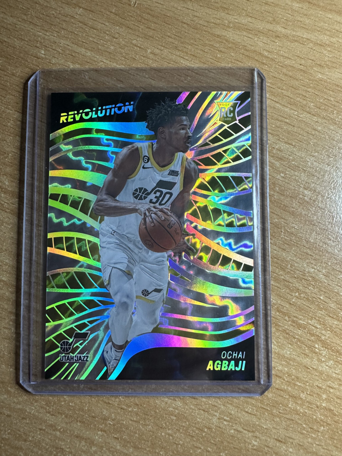 2022-23 Panini Revolution - Rookies Sunburst #121 Ochai Agbaji /75 (RC)