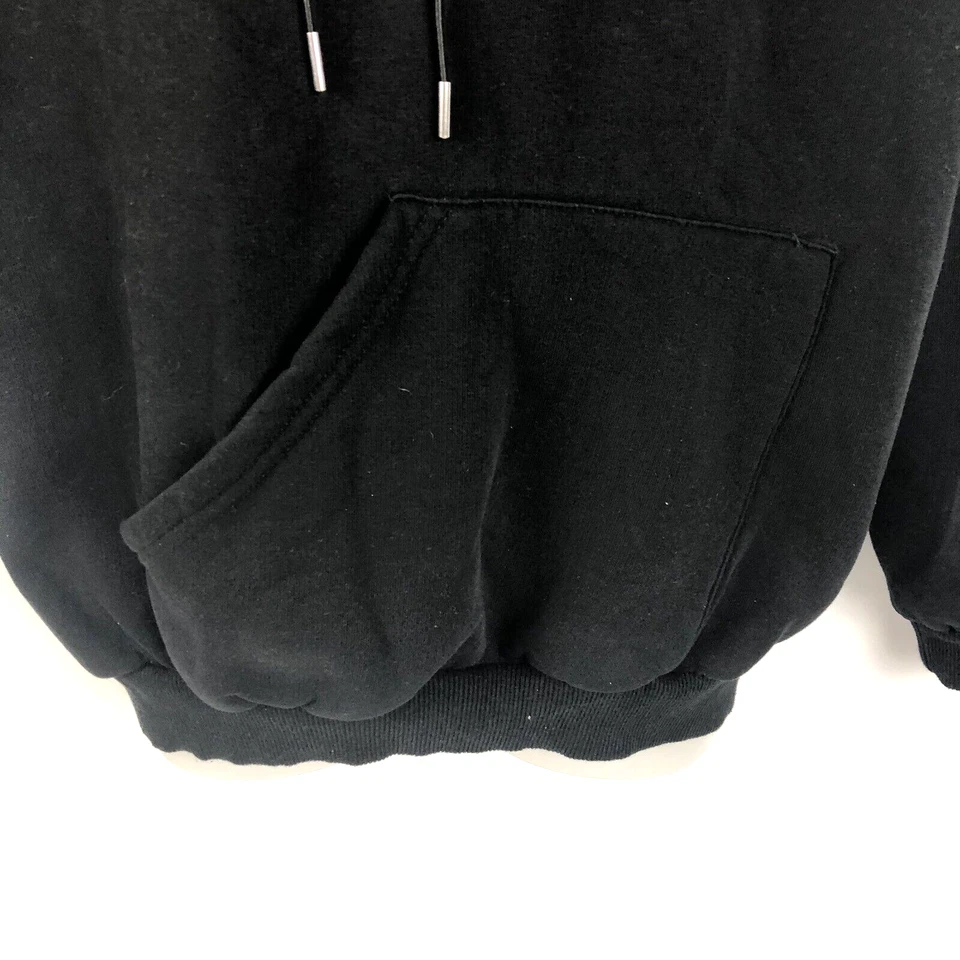 Sudadera con Capucha Boohoo Hombre Talla XS Negra Estrellas Mundiales Edición Limitada Foto 3 de 4