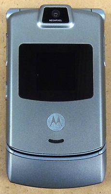 Motorola RAZR V3m - Champagne Pewter ( Sprint ) Very Rare Flip