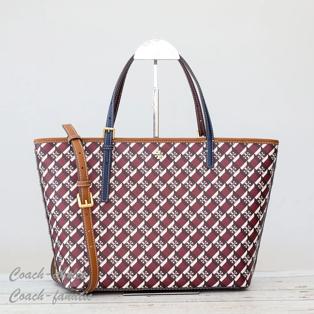 Tory burch ella color block mini tote outlet