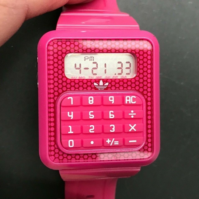 adidas calculator watch