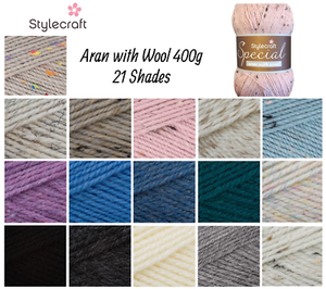 Stylecraft Special Aran Colour Chart