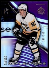 2020-21 UPPER DECK TRIPLE DIMENSIONS REFLECTIONS PURPLE SIDNEY CROSBY 289/300