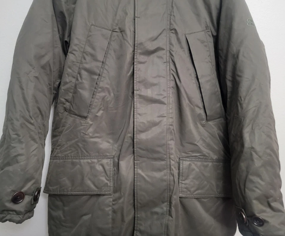 Banana Republic Puffer Snorkel Parka Down Coat Jacket Mens Size Large L New - Image 3 of 4