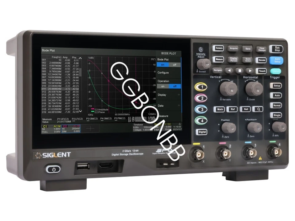 Siglent SDS814X HD - Mixed Signal Oscilloscope (4 Channel / 100 MHz) FedEx / DHL - Image 2 of 2