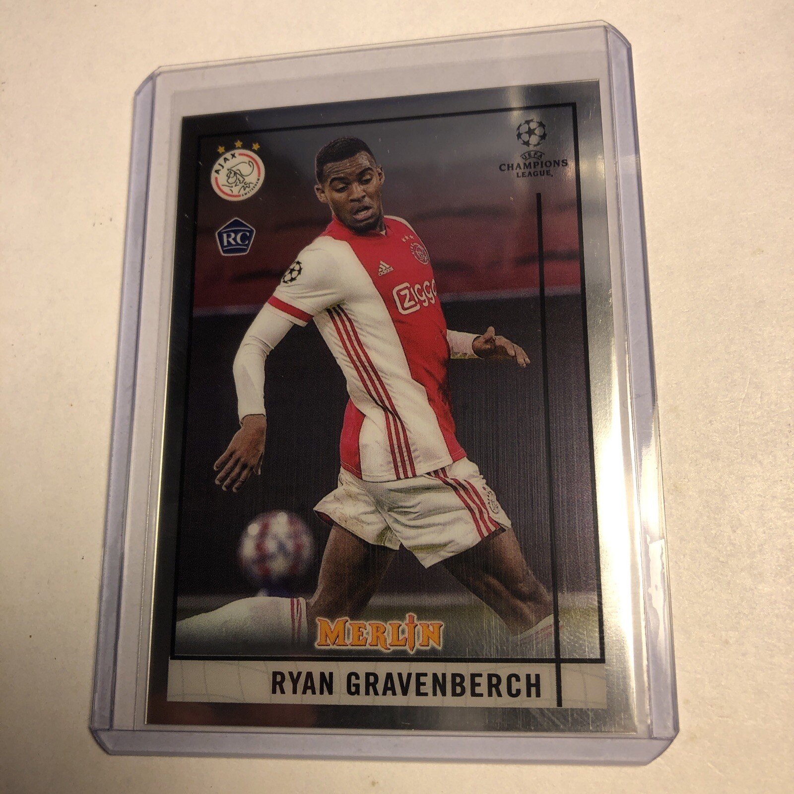 2020-21 Topps Merlin Chrome Rookie #57 Ryan Gravenberch