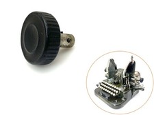 Original Right Platen Knob for Oliver No.5 Typewriter Antique Part Vtg thumbnail