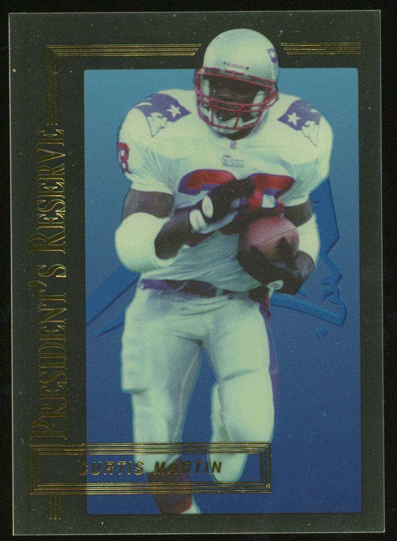 1996  President's Reserve Card #116 Curtis Martin