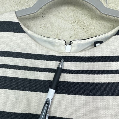 Robe à Manches Courtes J.Crew à Double Rayure – Taille 000, Neuve Avec étiquettes