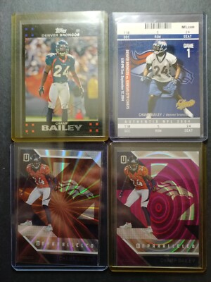 Champ Bailey 7 Card Lot. 3 Rookie Cards. | eBay
