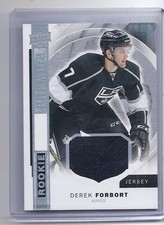 15-16 2015-16 UD PREMIER DEREK FORBORT ROOKIE MATERIALS JERSEY R-36 KINGS