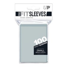 100-Pack Ultra Pro Gaming SMALL Pro-Fit TOP LOAD Inner Sleeves 60mm x 87mm