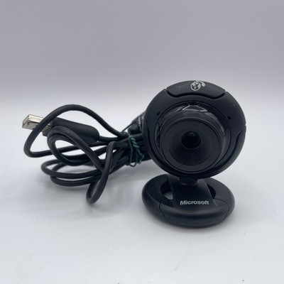 MICROSOFT LIFECAM VX-1000 USB Webcam CHAT WEB CALLS - UK SELLER FREE P&P #BOX118