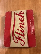 Vintage 1938 Flinch Card Game Parker Brothers with Instructions Original Box B