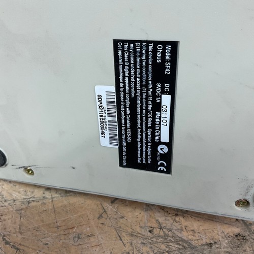 OHAUS SF42 Printer Tested and Working w/ Power Adapter - Afbeelding 4 van 4