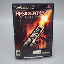 Resident Evil: Outbreak (Sony PlayStation 2, 2004) PS2 / CASE ONLY / NO GAME