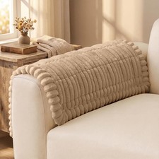 Fuzzy Pet Couch Cover for Dogs, Non-Slip Sofa Covers for Sofa Couch Arm, Soft...
