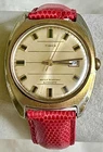 NO RESERVE Vintage 1974 Men's Timex Automatic Watch Horizon Dial Viscount RUNS