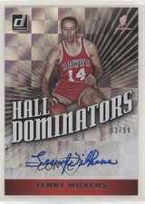 2019 Panini Donruss Hall Dominator Signatures 93/99 Lenny Wilkens Auto HOF 0el