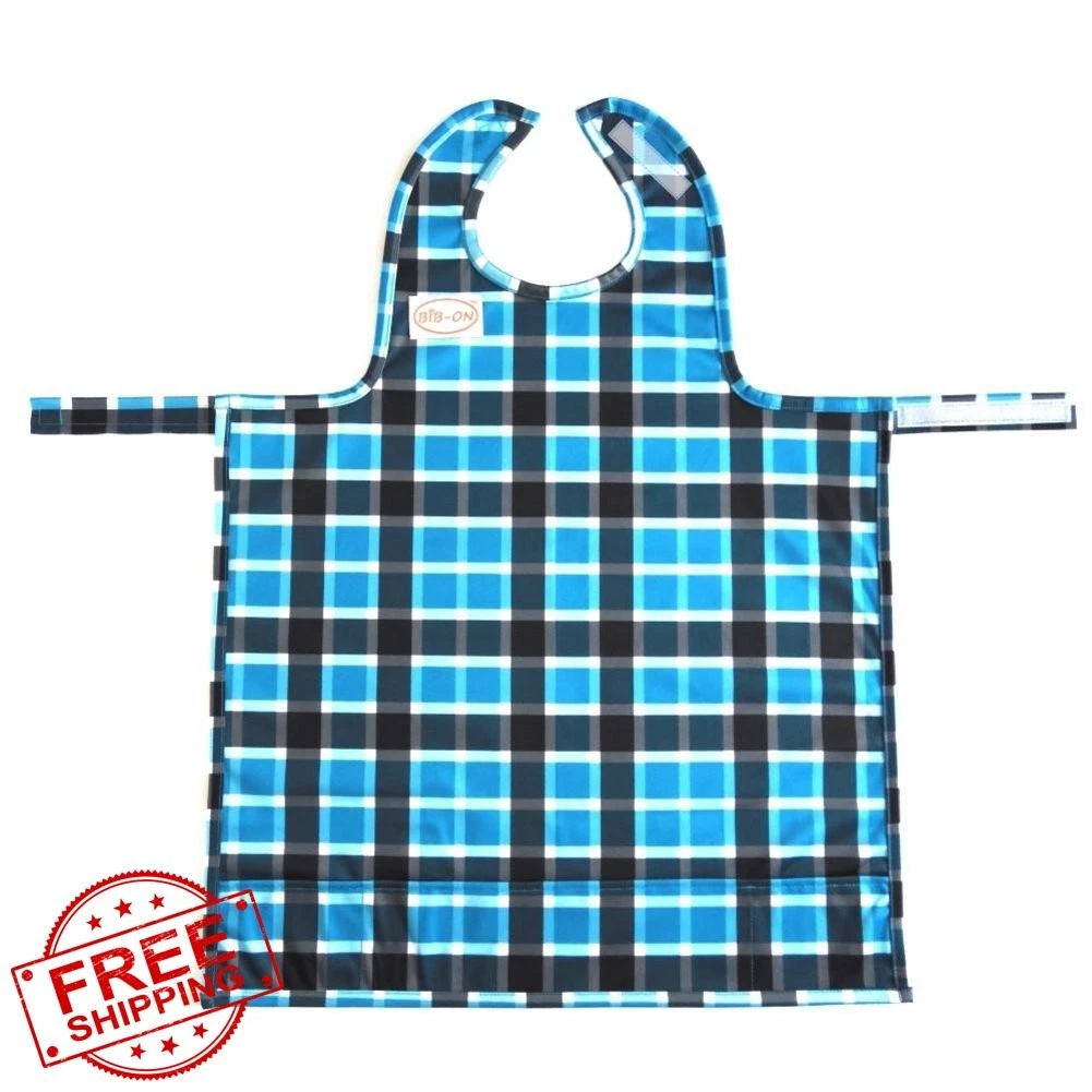 BIB-ON Baby Toddler Bib Apron 0-4 Years Full Coverage